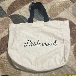 Bridesmaid tote gift bag